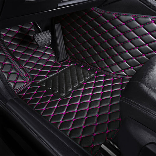 Diamond Stitched Car Floor Mat