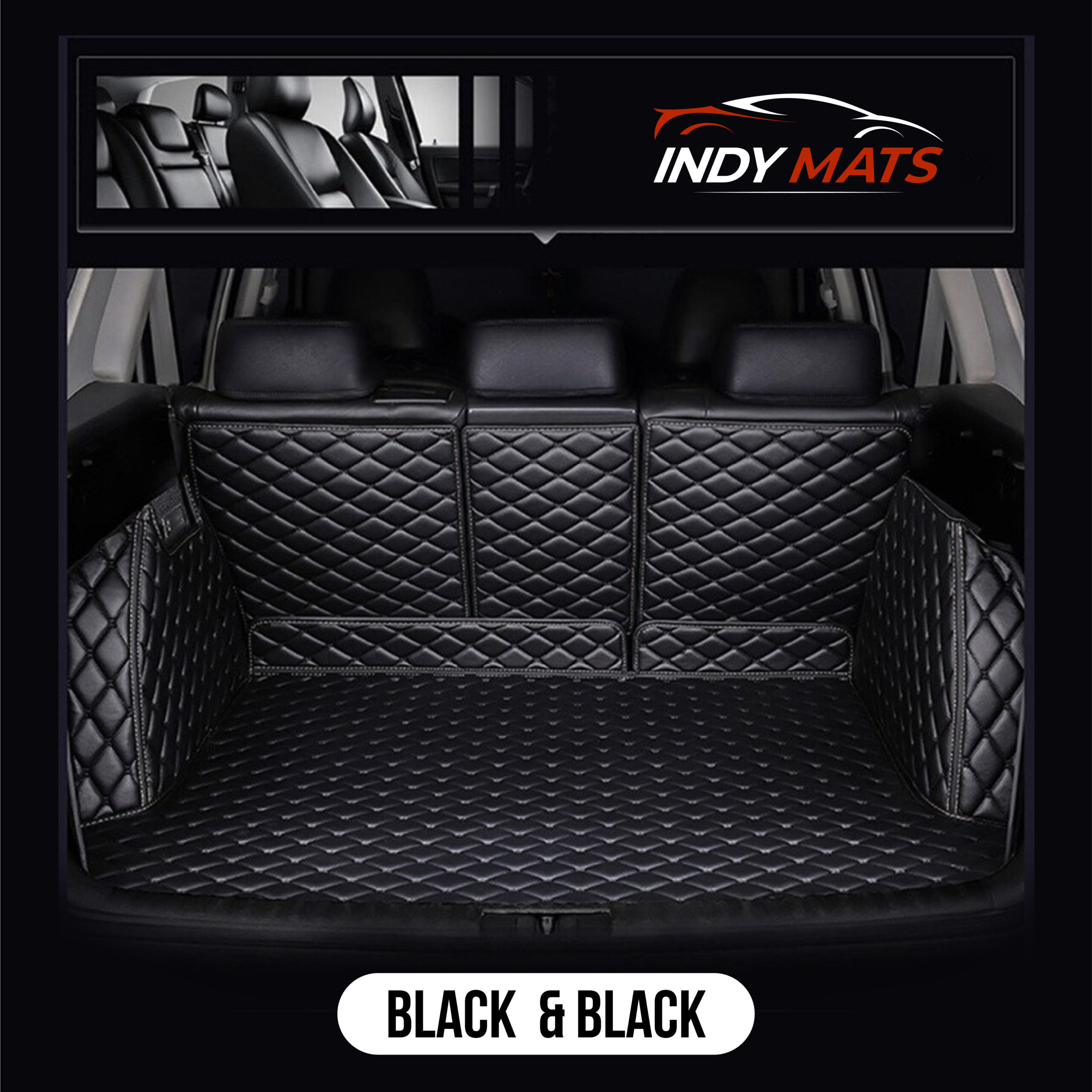 Diamante Auto Mats-Black & Black – DiamanteAutoMats